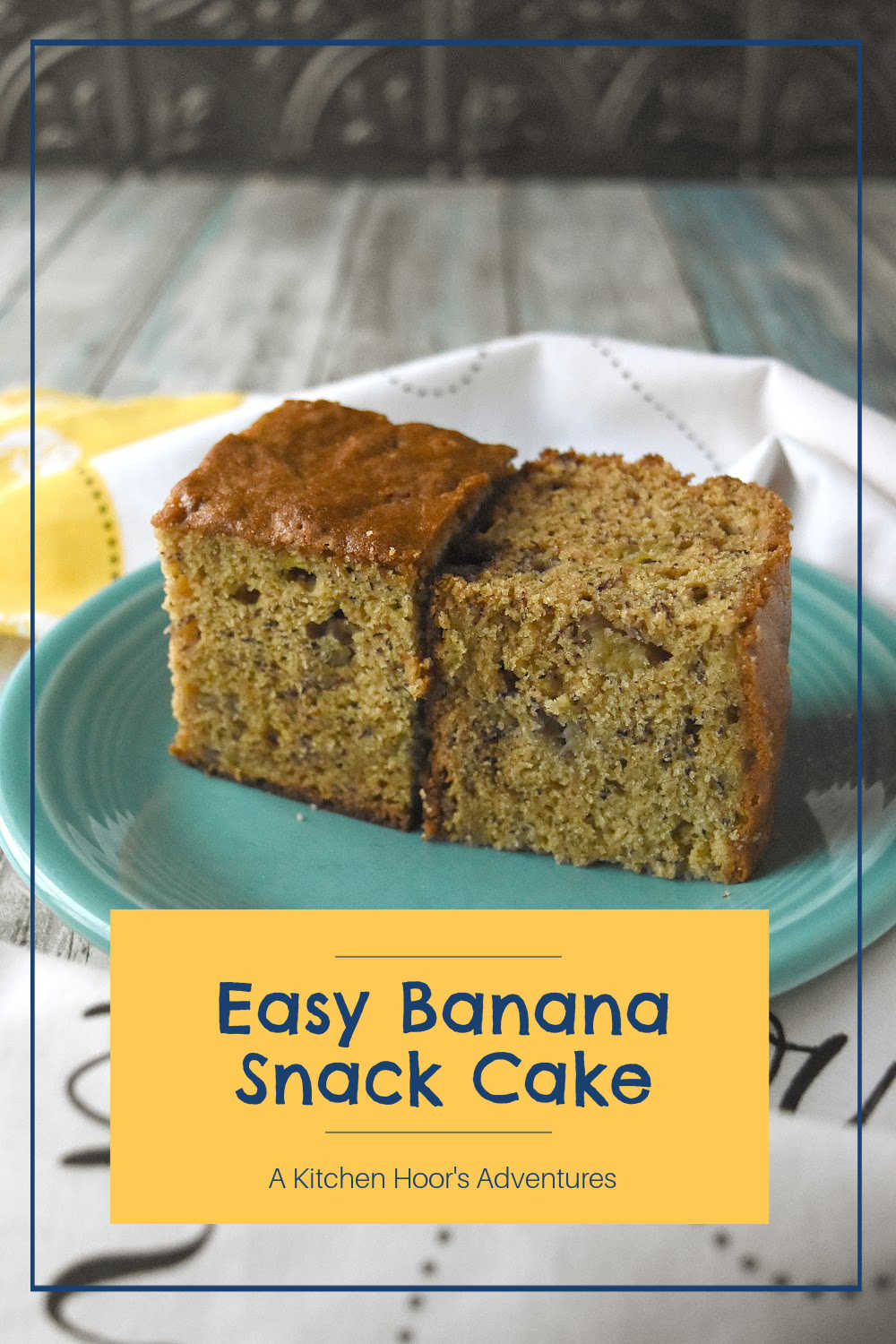 Banana Snack Cake