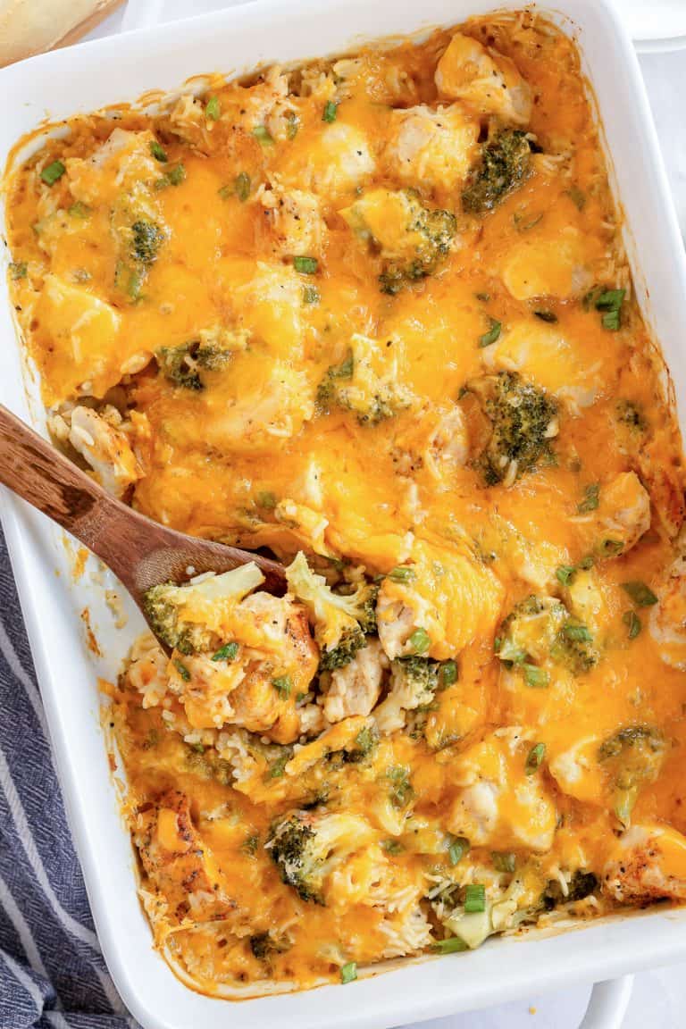 Chicken Broccoli Rice Bake