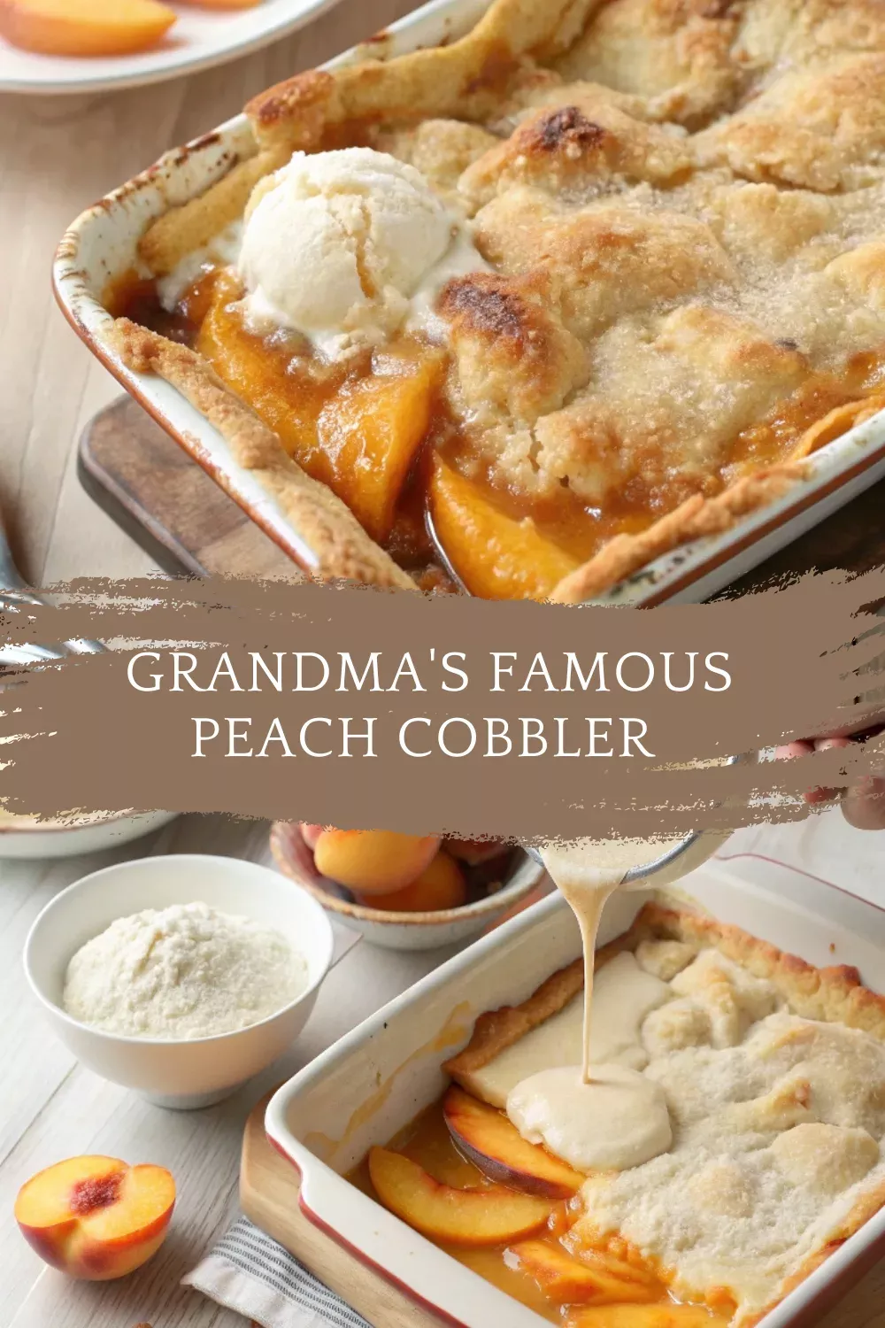 Grandma's Peach Cobbler