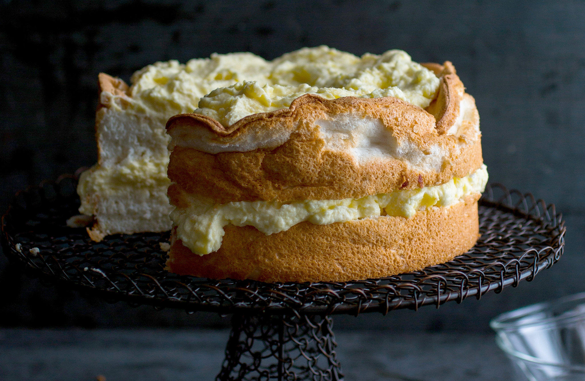 2 Ingredient Lemon Angel Food Cake