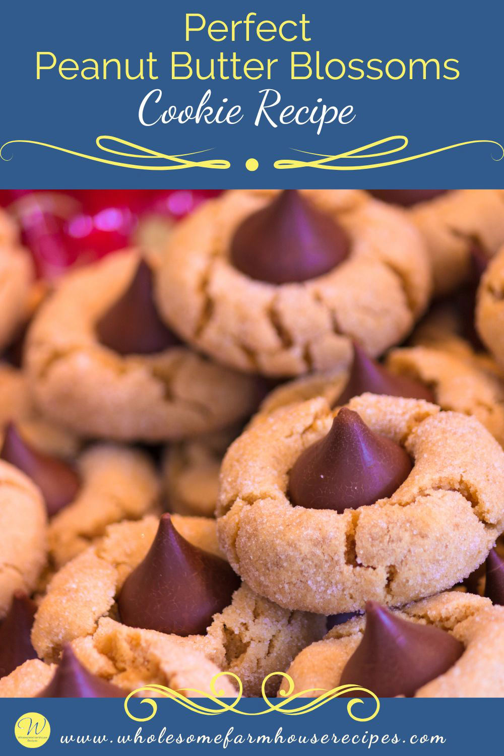 Peanut Blossom Cookies