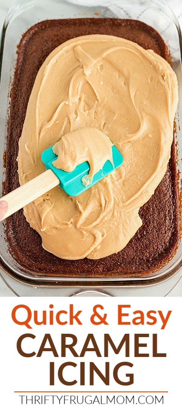 Quick Caramel Icing