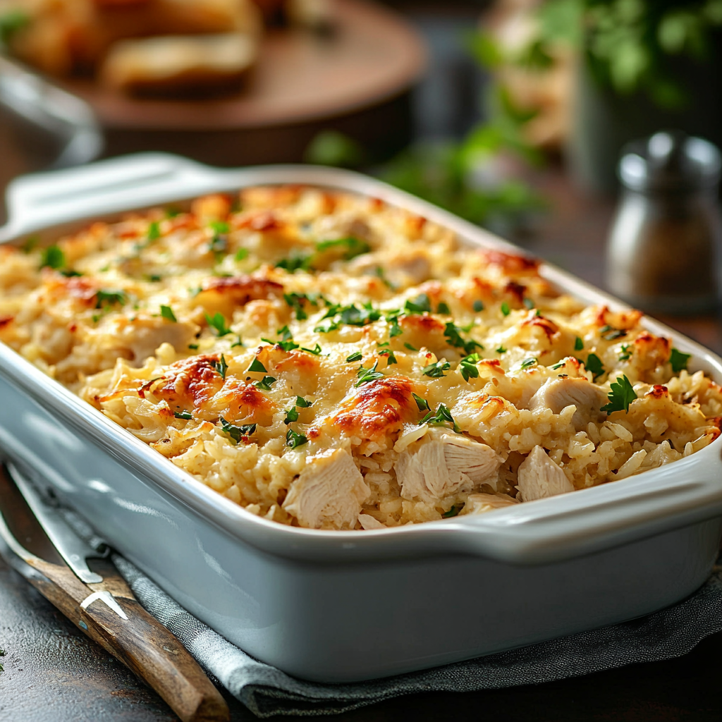 Rice & Chicken Casserole