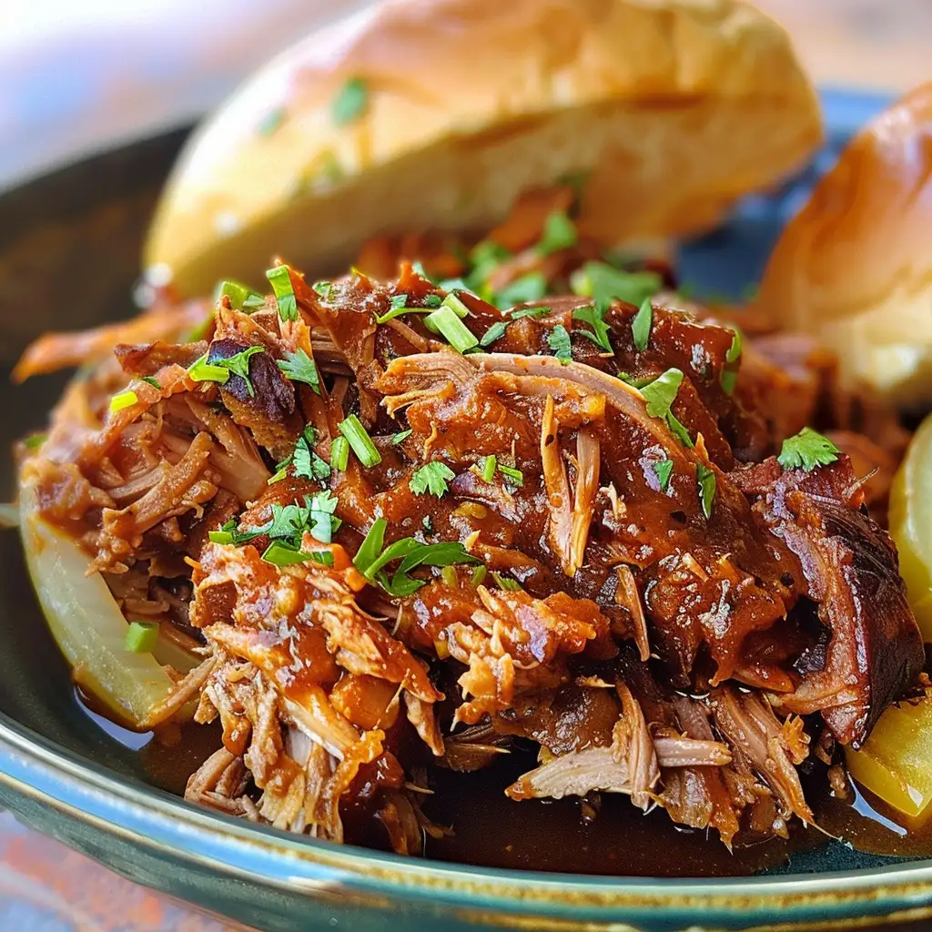 Slow Cooker Texas Pulled Pork