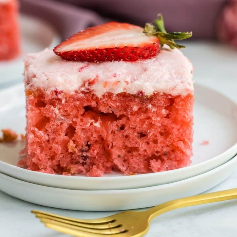 Strawberry Jello Cake